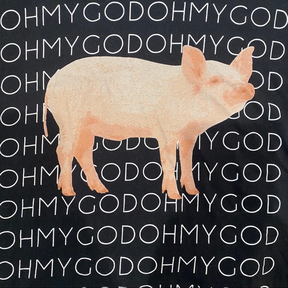 Shane Dawson Oh My God Pig Shirt - M - Picture 2 of 2